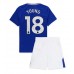 Everton Ashley Young #18 Dětské Oblečení Domácí Dres 2024-25 Krátkým Rukávem (+ trenýrky)